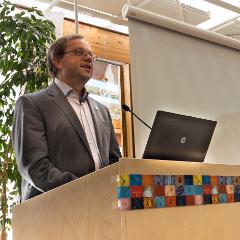 Kenneth Ruud, åpning av Forskningsdagene 2013.jpg